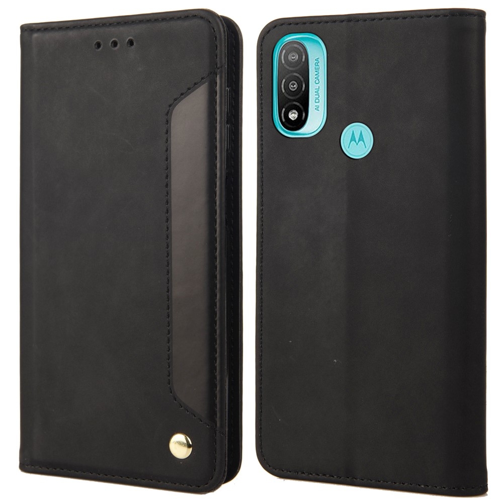 Moto E20 / E40 Fodral Flip Skin Touch
