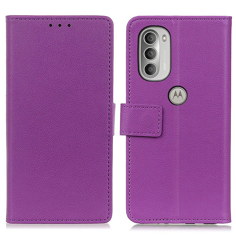Moto G51 Fodral Läder