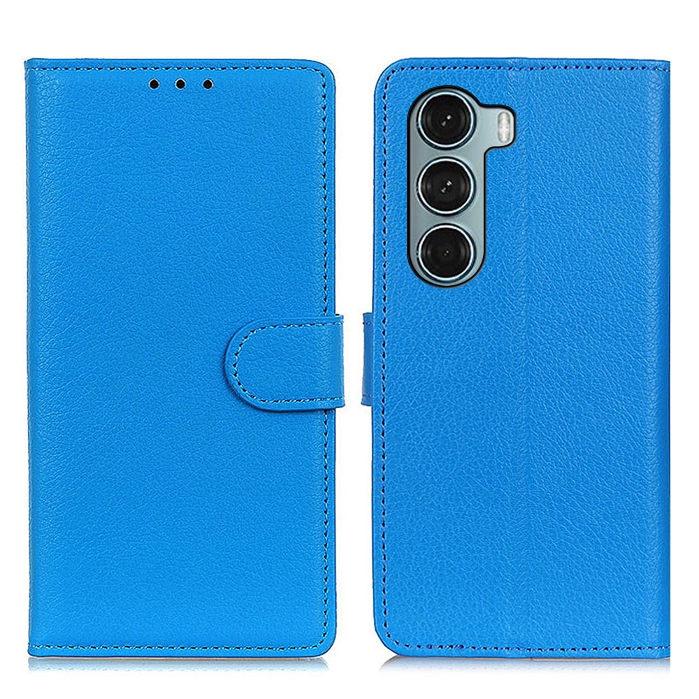 Moto G200 Fodral Litchi Läder