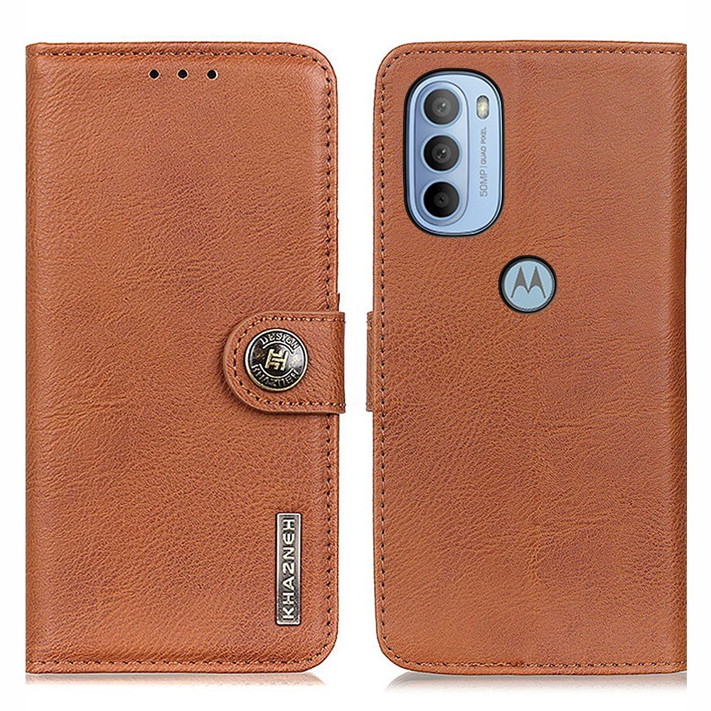 KHAZNEH Motorola Moto G31 / G41 Fodral Läder