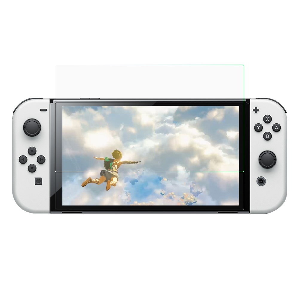 Switch OLED Skärmskydd Härdat Glas
