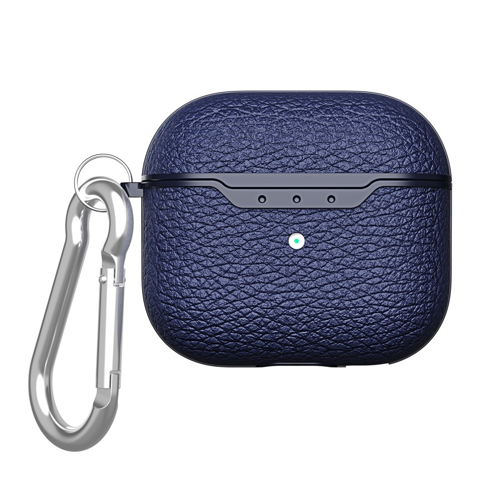 AirPods 3 Skal TPU Litchi Textur Karbinhake