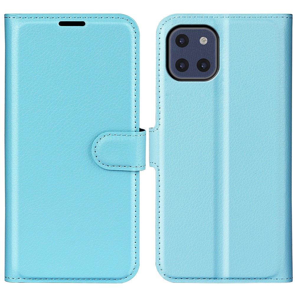 Galaxy A03 Fodral Litchi Läder Ljus