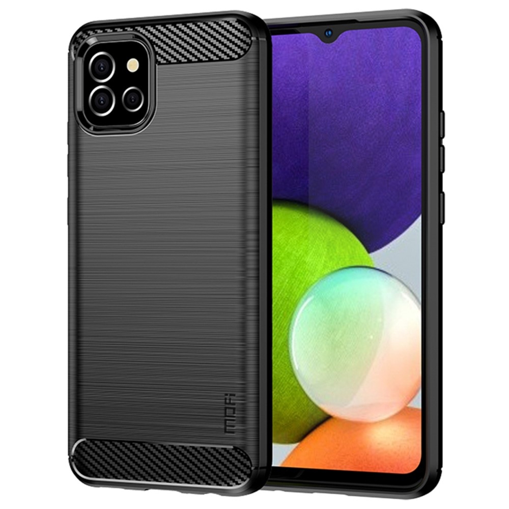MOFI Samsung Galaxy A03 Skal Borstad Stål Textur
