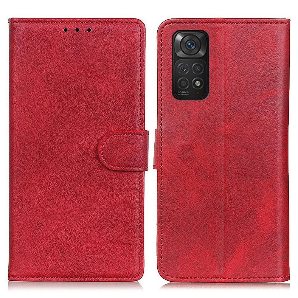 Redmi Note 11 Fodral Solid Läder