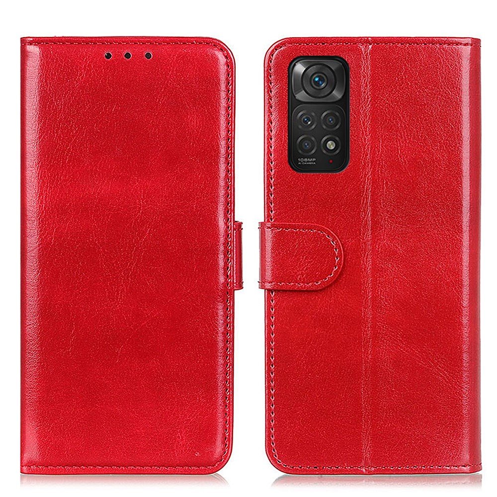 Redmi Note 11 Fodral Crazy Horse Läder