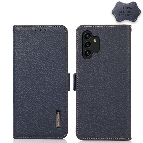 KHAZNEH Samsung Galaxy A13 Fodral RFID Äkta Läder