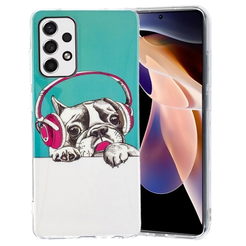Galaxy A33 Skal Glow-in-dark Headset/Hund