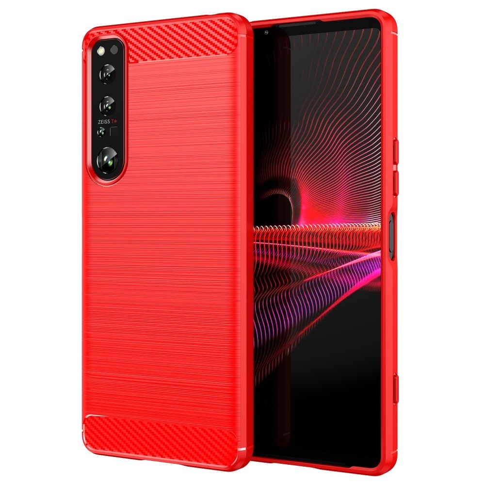 Xperia 1 IV Skal Borstad Stål Textur