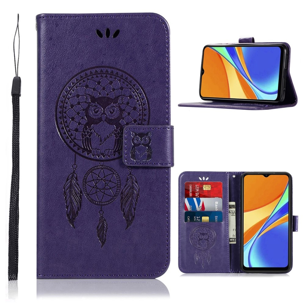 Redmi 9C Fodral Owl Dream Catcher
