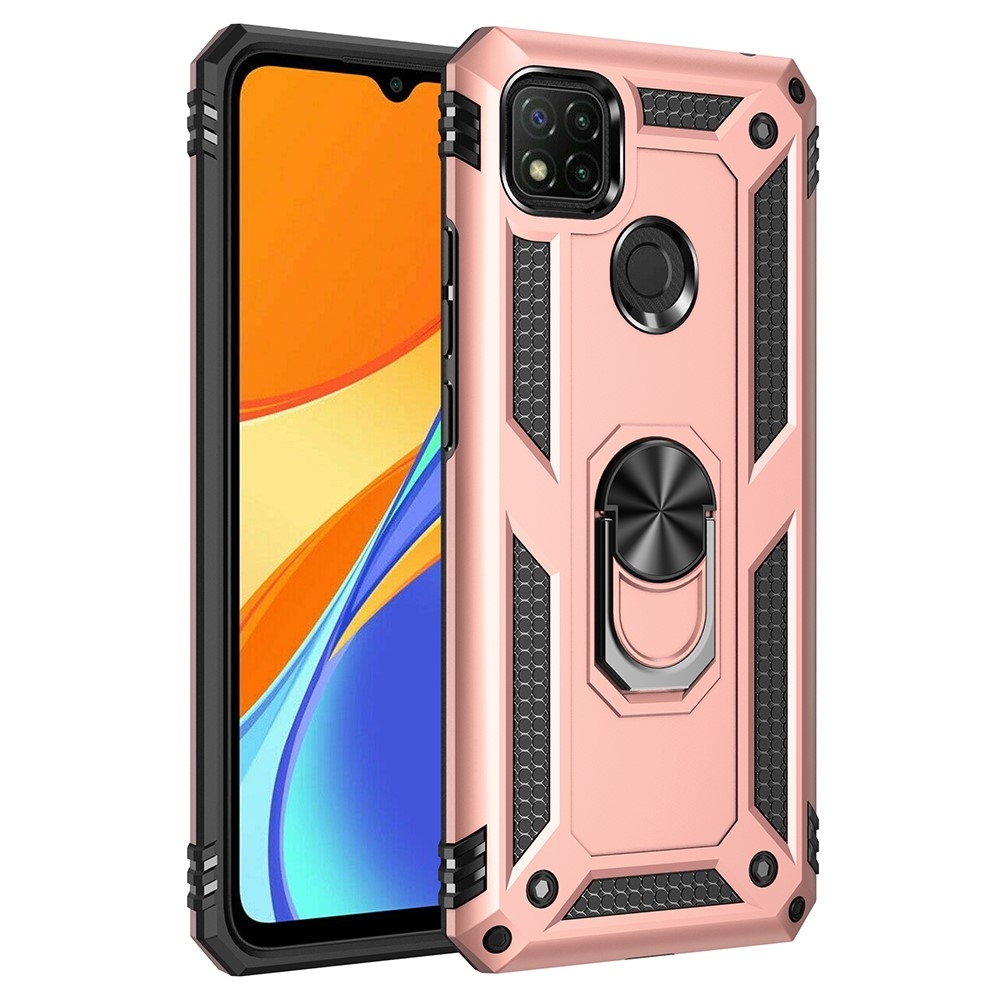 Redmi 9C Skal Ring Shockproof