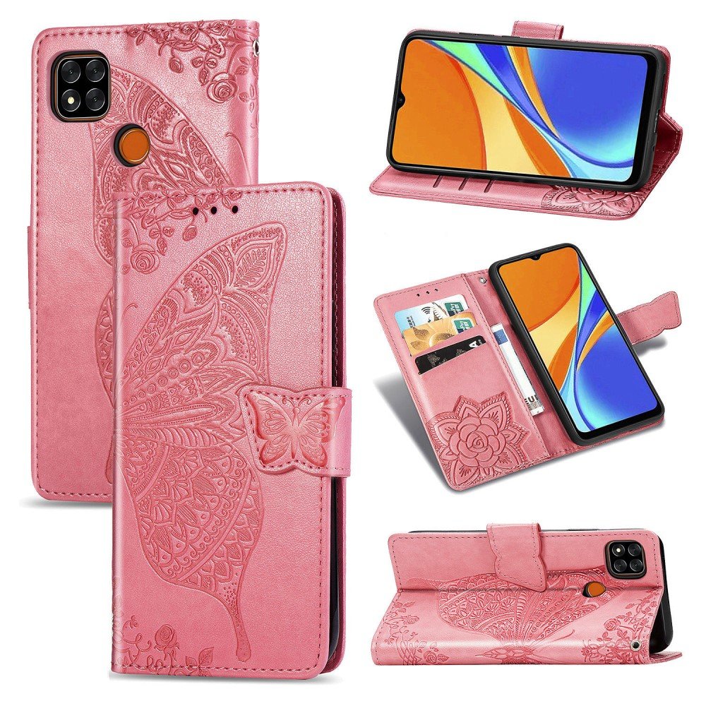 Redmi 9C Fodral Butterfly