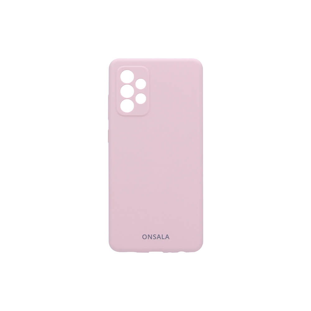 ONSALA Samsung Galaxy A72 Mobilskal Silikon Sand