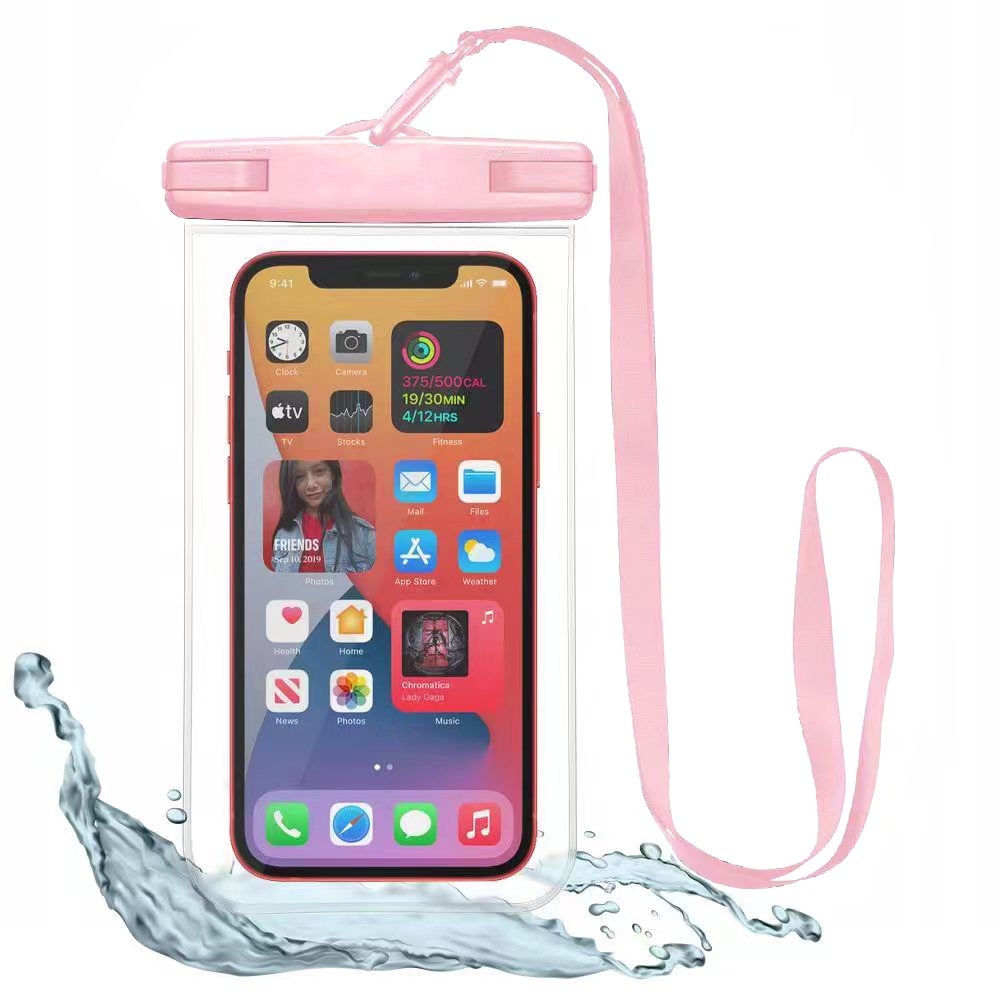 Tech-Protect Universal Vattentät Väska Rosa