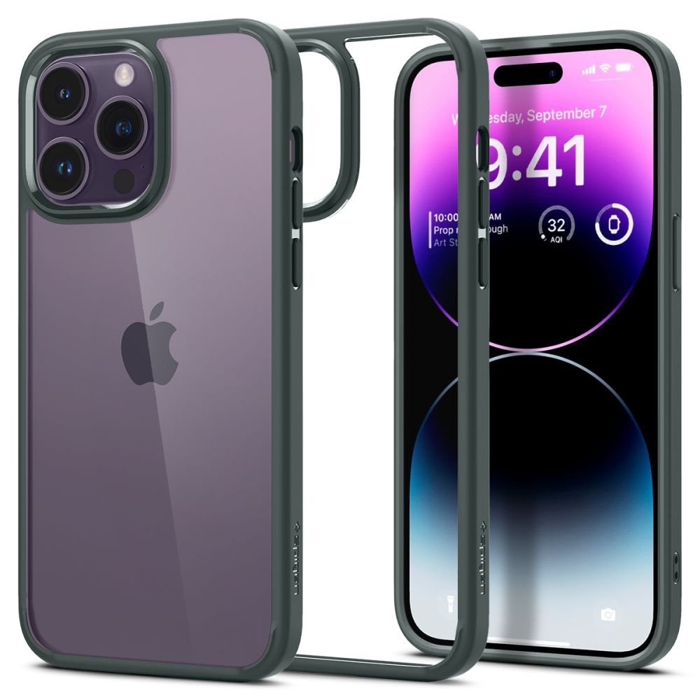 Spigen iPhone 14 Pro Max Skal Ultra Hybrid Abyss