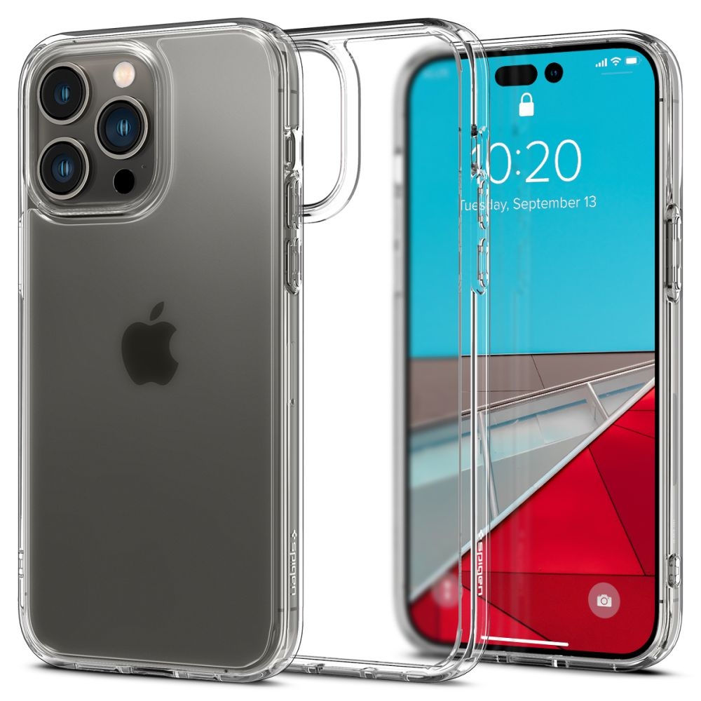 Spigen iPhone 14 Pro Max Skal Ultra Hybrid Frostad