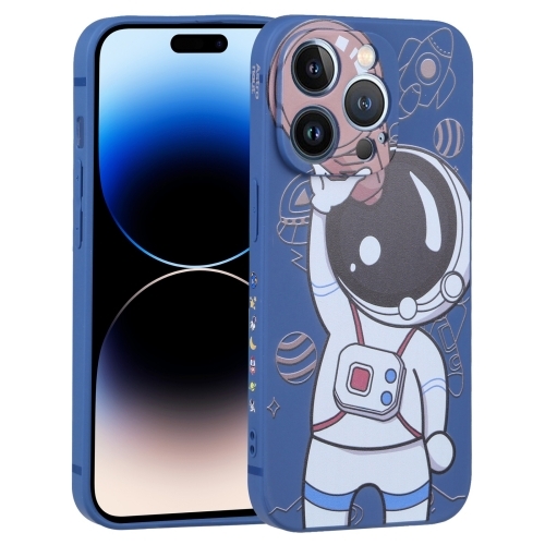 iPhone 14 Pro Skal Spaceman Blå