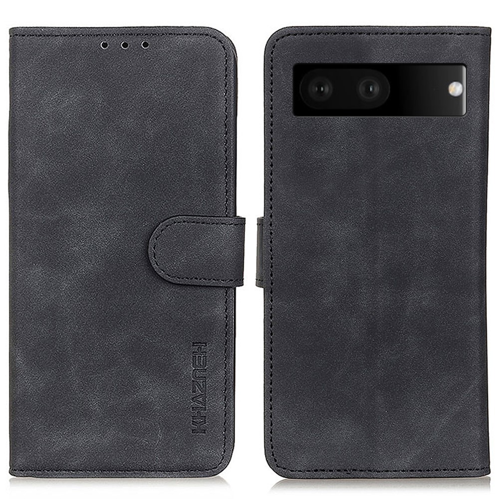 KHAZNEH Google Pixel 7 Fodral Retro Läder