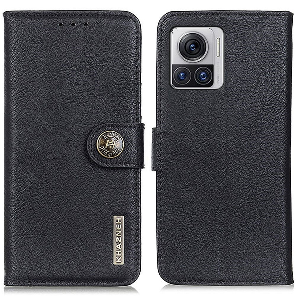 KHAZNEH Motorola Edge 30 Ultra Fodral Läder