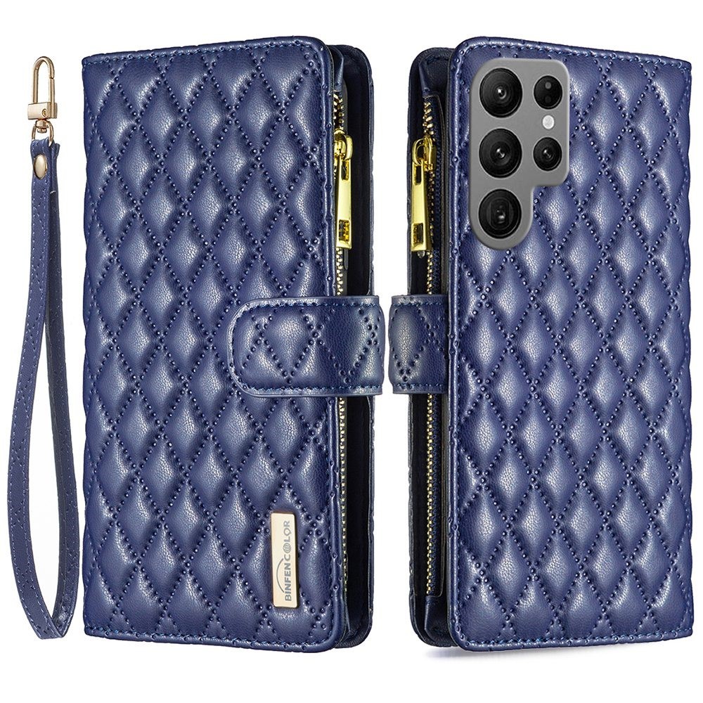 BINFEN Galaxy S23 Ultra Fodral Diamond Multifunktionell
