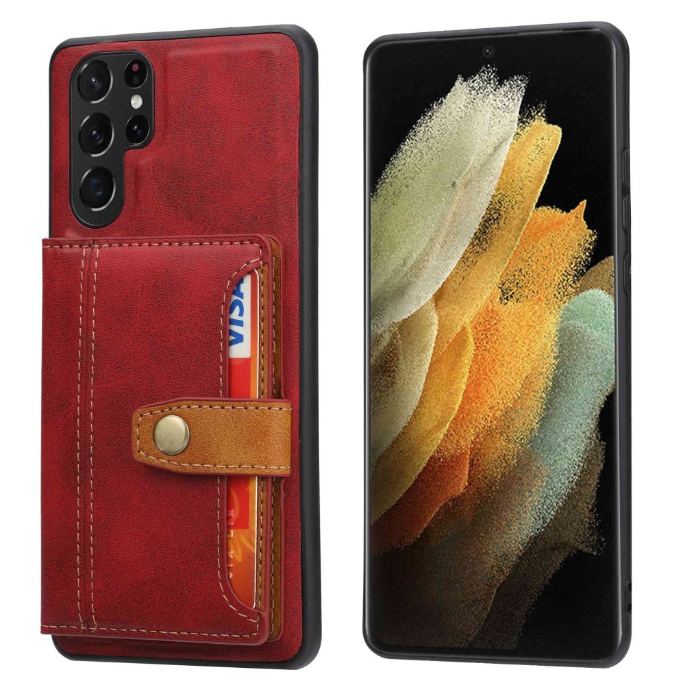 Galaxy S23 Ultra Skal Med Plånbok