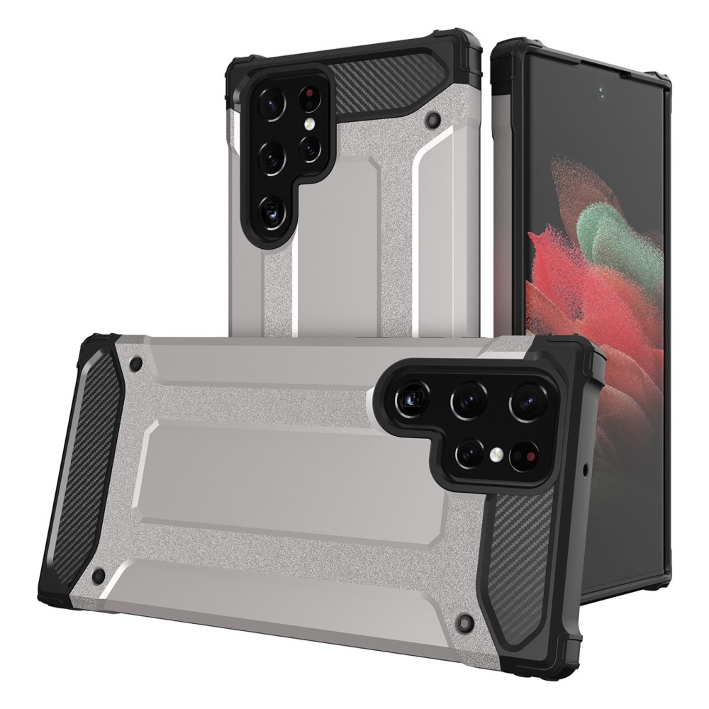 Galaxy S23 Ultra Skal Shockproof Hybrid Armor