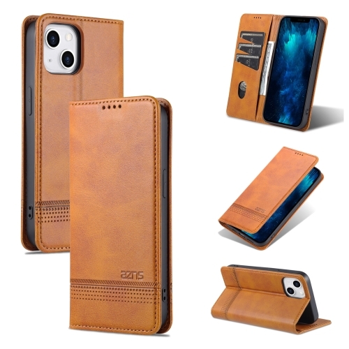 AZNS iPhone 14 Plus Fodral Flip Läder