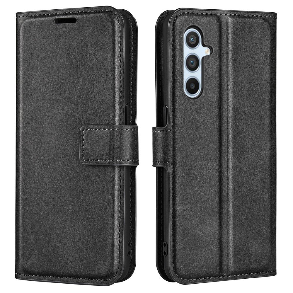 Samsung Galaxy A54 5G Fodral Läder Svart