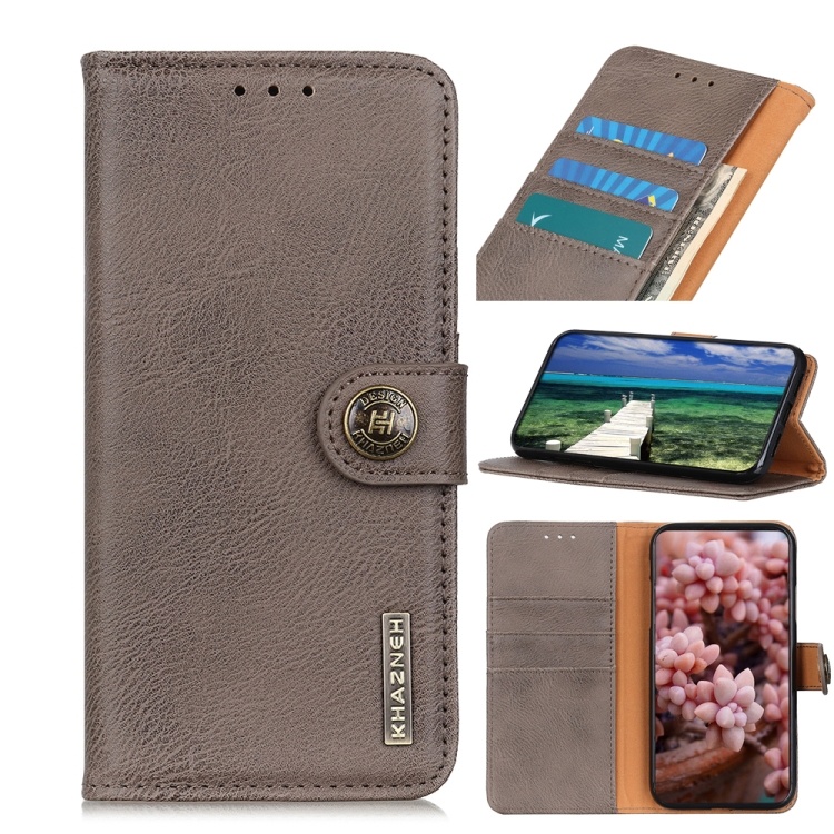 KHAZNEH Xiaomi 13 Fodral Läder Khaki
