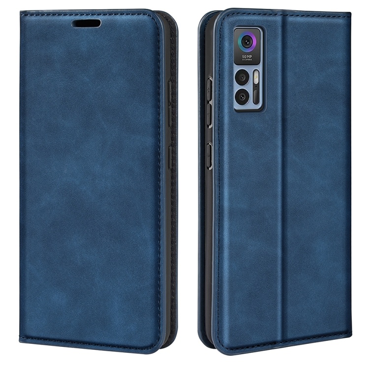 TCL 30+ (2022) Fodral Retro Flip Läder