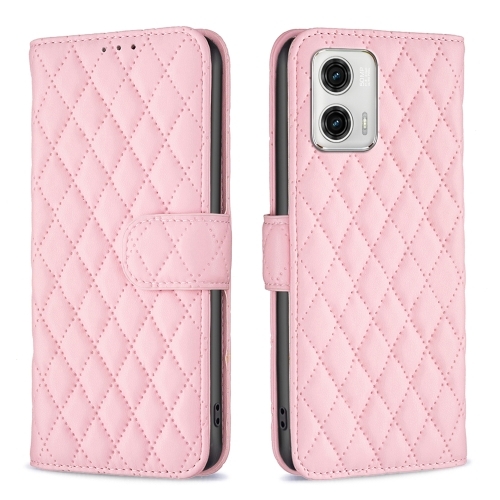 Moto G73 Fodral Diamond Läder