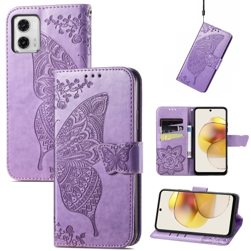 Moto G73 Fodral Butterfly