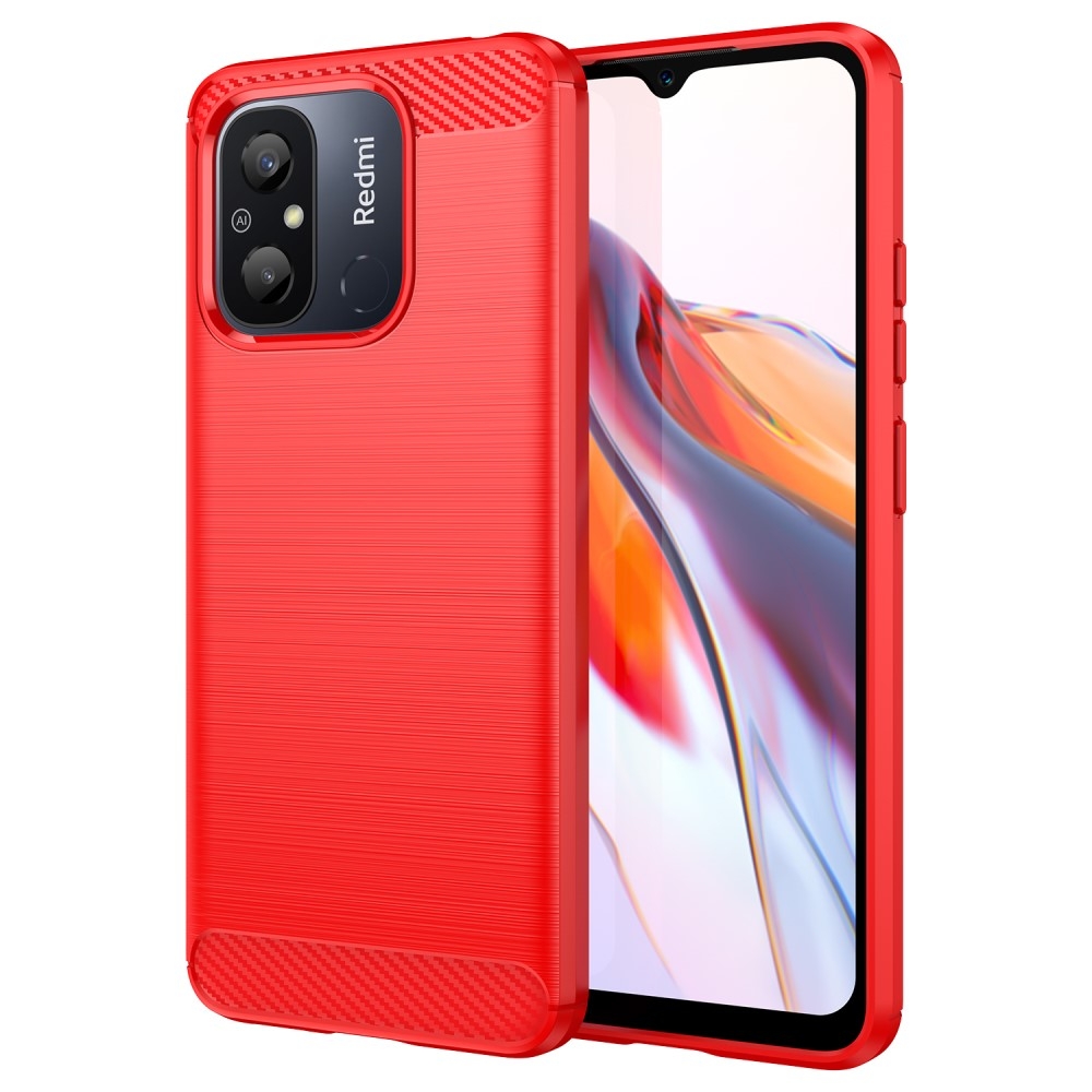 Redmi 12C Skal Kolfiber Textur