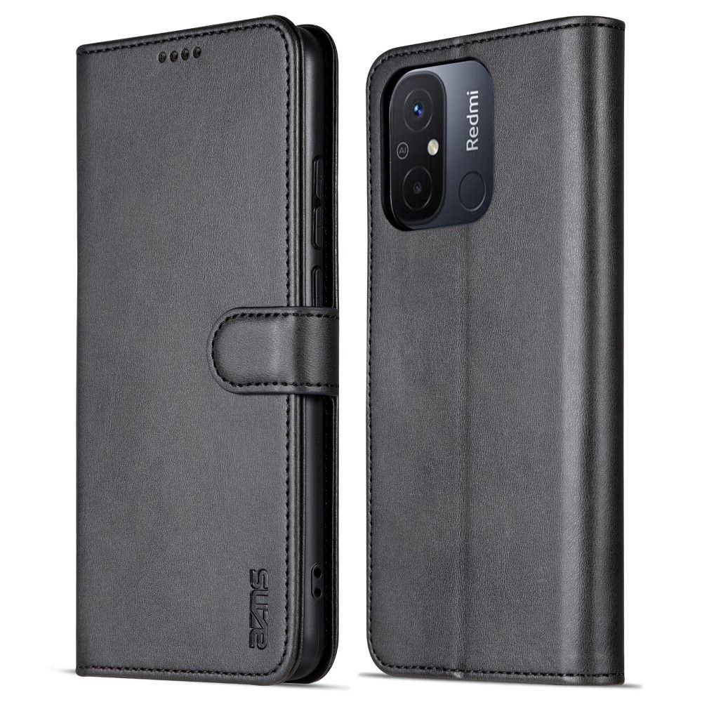 AZNS Xiaomi Redmi 12C Fodral Läder