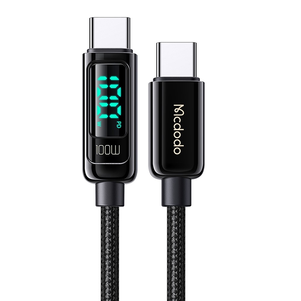 Mcdodo 100W 1.2m USB-C - USB-C Snabbladdningskabel