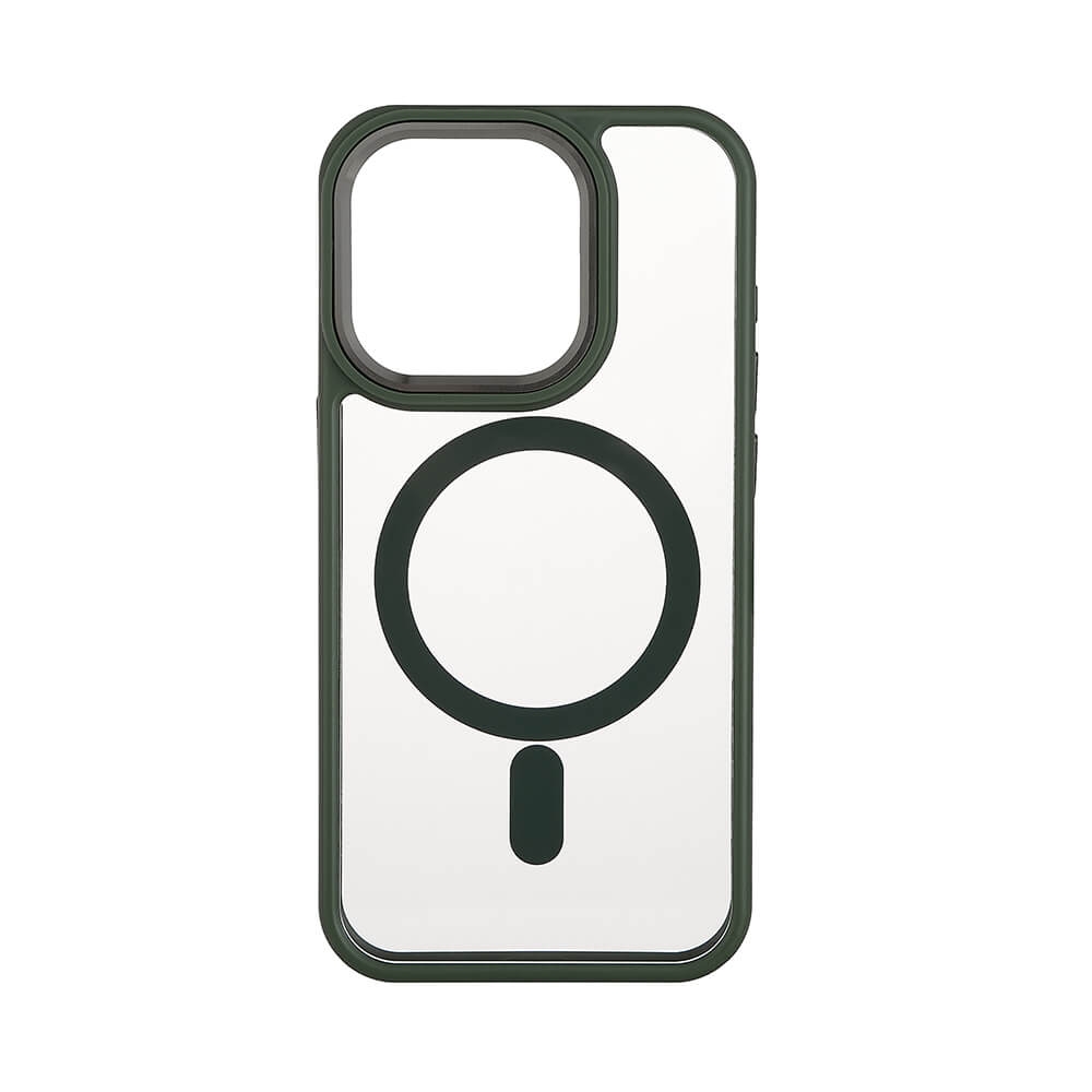 ONSALA iPhone 15 Pro Skal Bumper MagSafe Grön