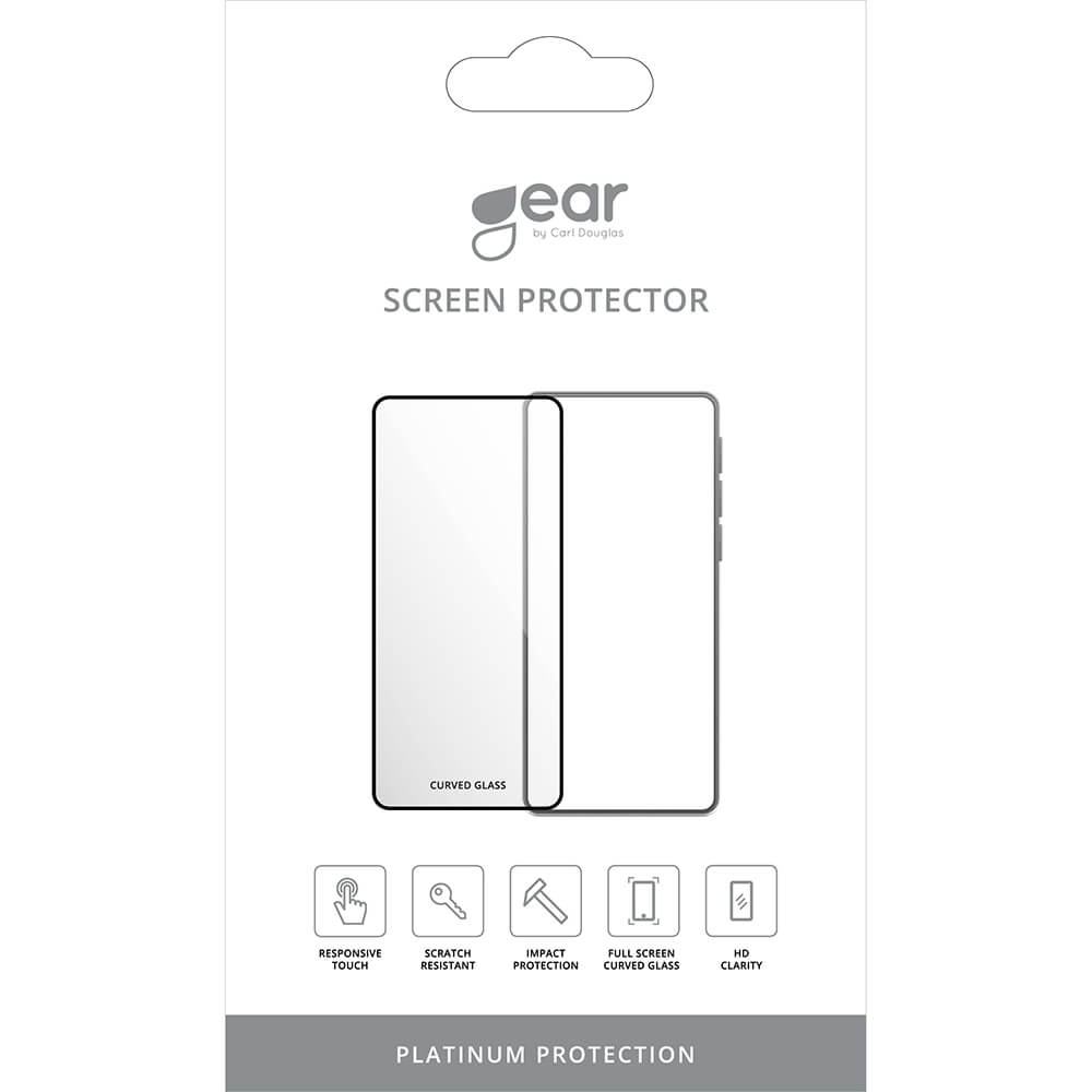 GEAR iPhone 15 Pro Skärmskydd Platinum 3D Kurvat Glas
