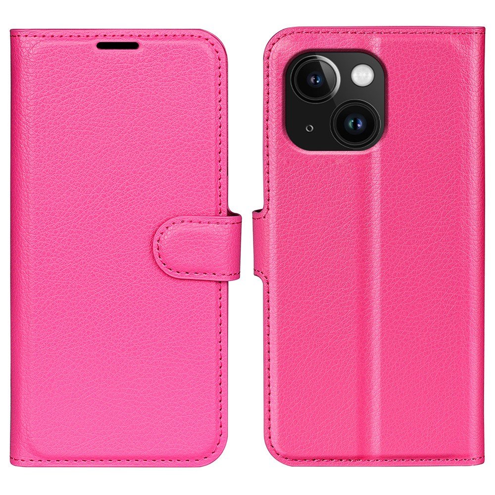 iPhone 15 Fodral Litchi Textur
