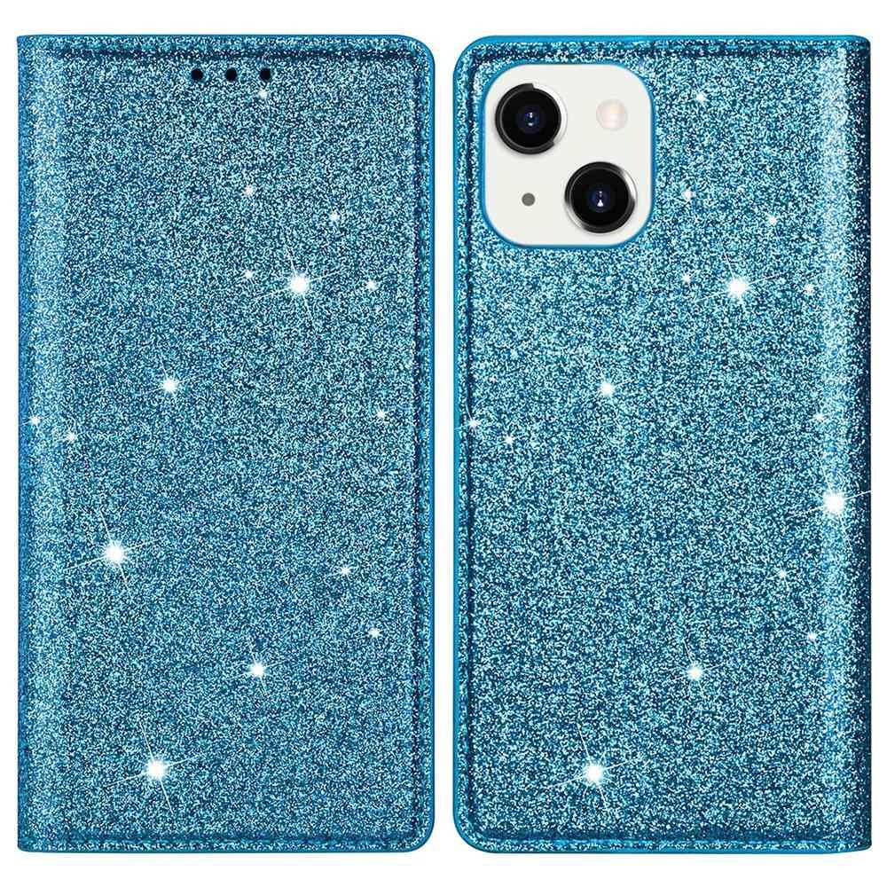 iPhone 15 Fodral Flip Glitter