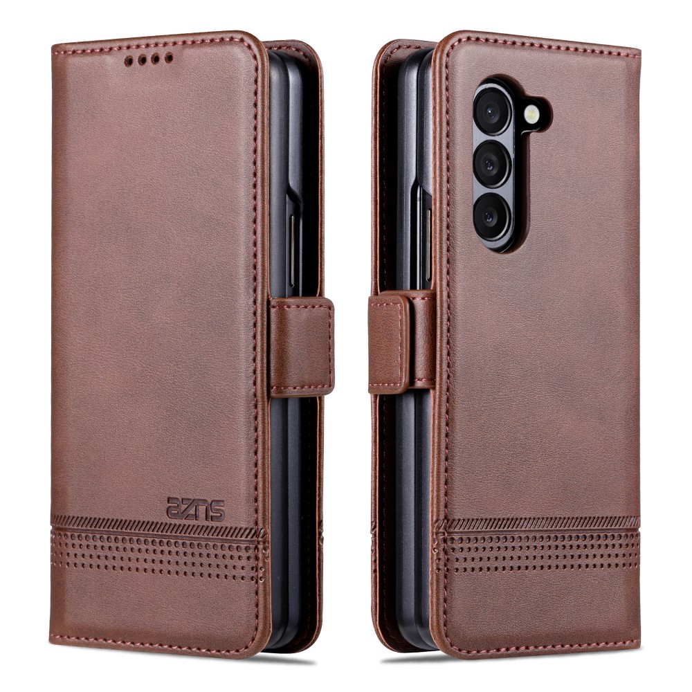 AZNS Galaxy Z Fold 5 Fodral PU-Läder