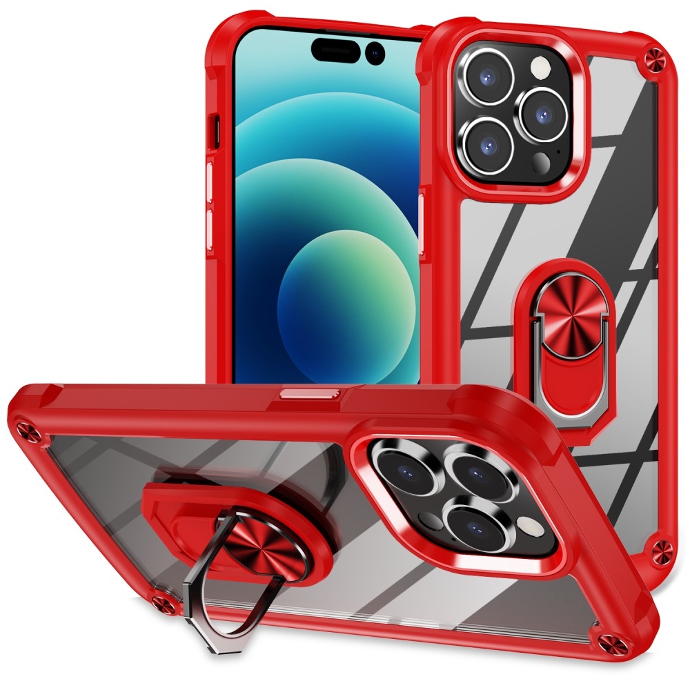 iPhone 15 Pro Max Skal Ring Shockproof Hybrid