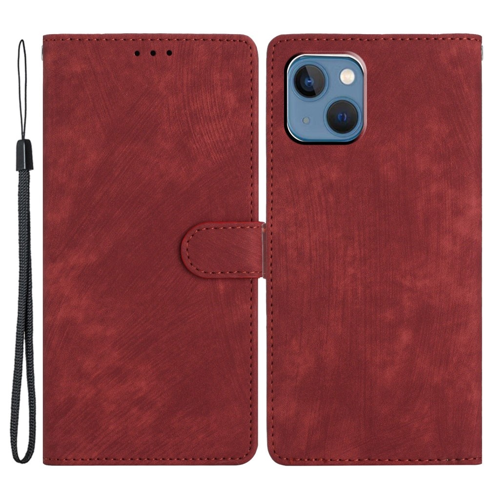 iPhone 15 Plus Fodral Skin Touch Läder
