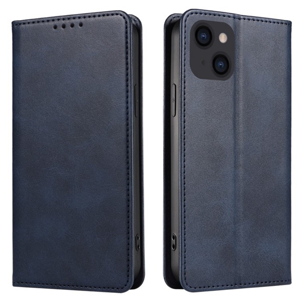 iPhone 15 Plus Fodral Flip Läder