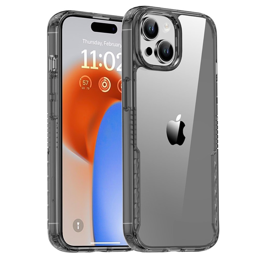 IPAKY iPhone 15 Plus Skal Hybrid Tonad