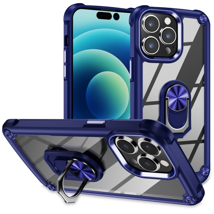 iPhone 15 Pro Max Skal Shockproof Ring Hybrid
