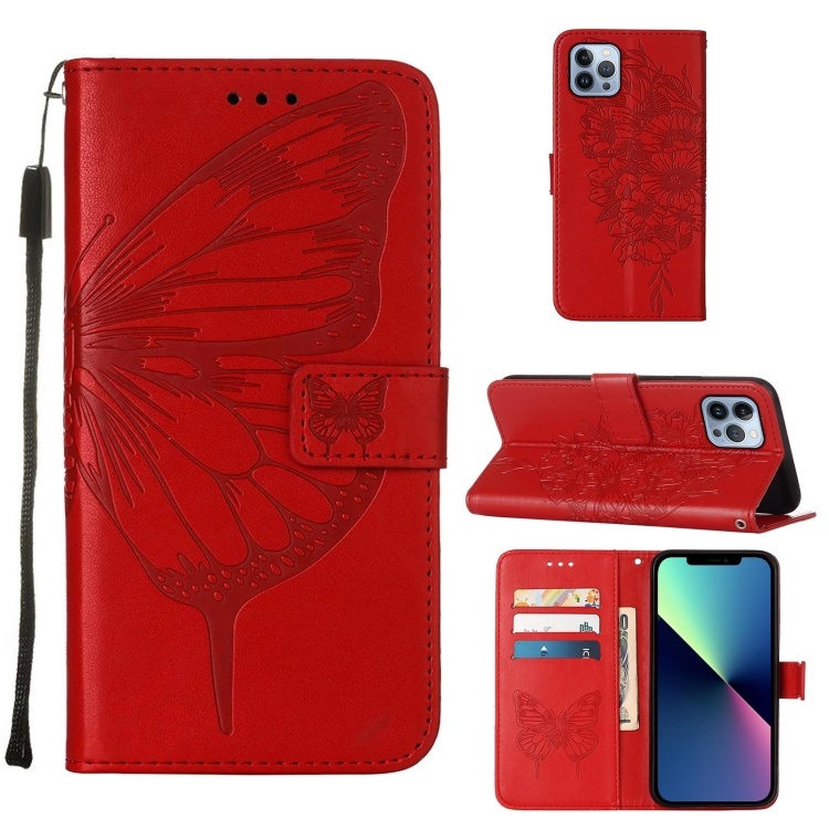 iPhone 15 Pro Max Fodral Fjäril Tryck