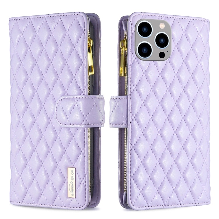 BINFEN iPhone 15 Pro Max Fodral Diamond Multifunktionell