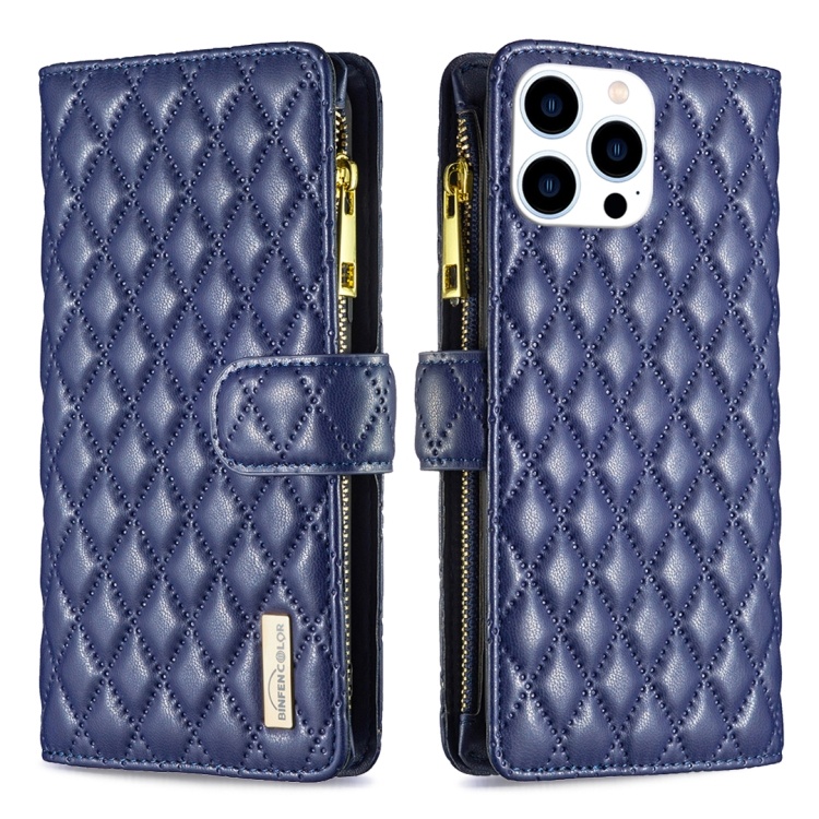 BINFEN iPhone 15 Pro Fodral Diamond Multifunktionell