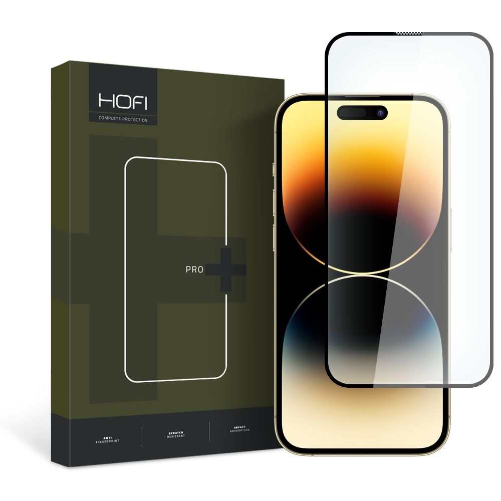 HOFI iPhone 15 Plus Skärmskydd Pro+ Härdat Glas