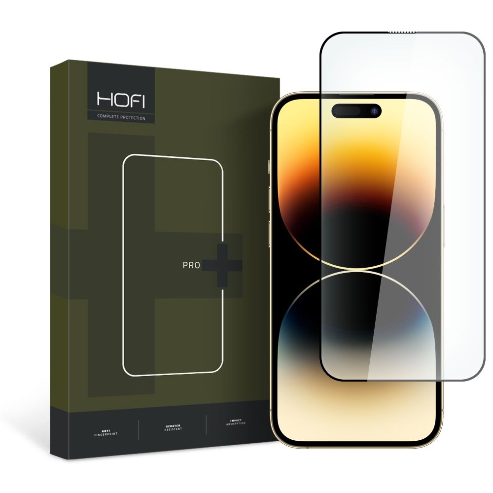 HOFI iPhone 15 Pro Max Skärmskydd Pro+ Härdat Glas